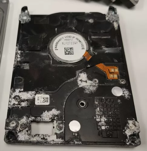 Hard drive covered with soap (100% Recovery)