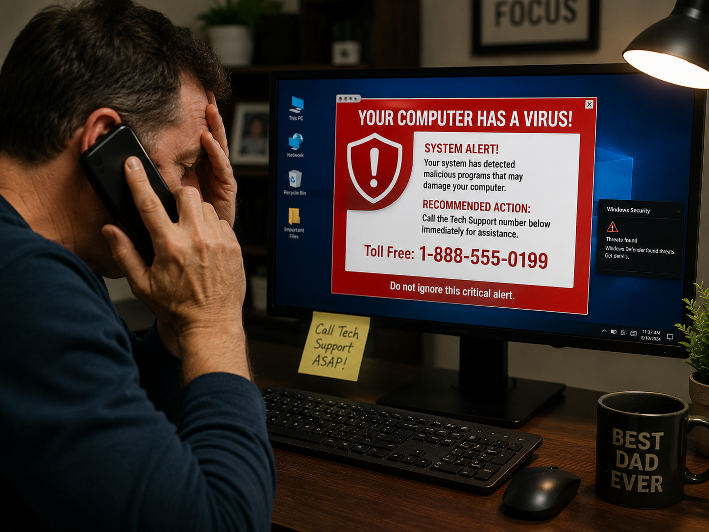 What to Do If You Fall for a Tech Support Scam