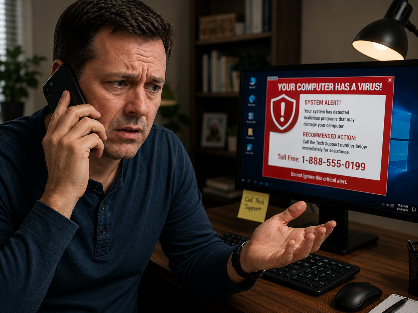 What to Do If You Fall for a Tech Support Scam
