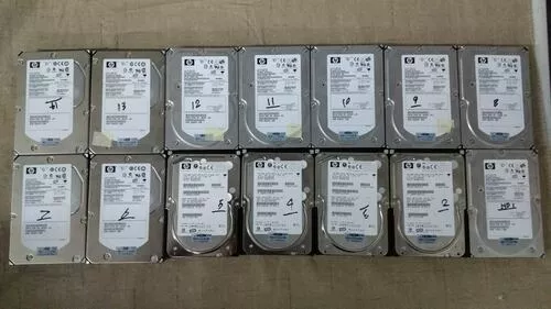 14 Drive RAID Recovery arrived mixed up drive order.